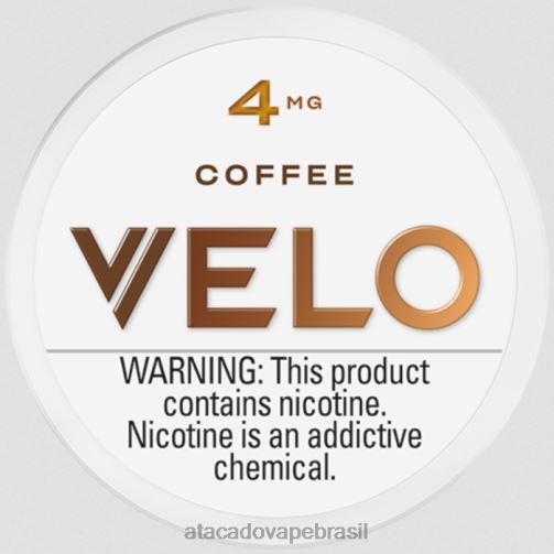 Atacado Vaporizador TF8H043 | VELO café bolsa de nicotina 4mg