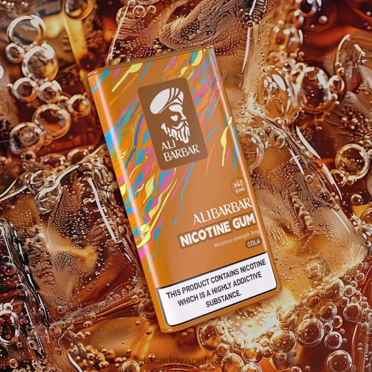 Atacado Vape Brasil 6J4B081 Alibarbar goma de nicotina cola