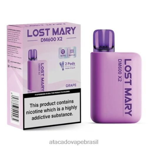 Grossiste Vape TF8H0472 | LOST MARY DM600 X2 uva